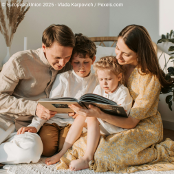 family reading