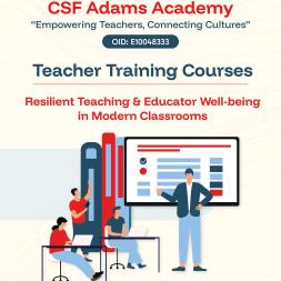 Resilient Teaching & Educator Well-being in Modern Classrooms course poster