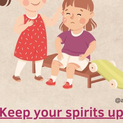 Keep your spirits up