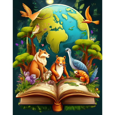 Animal adventures: Exploring the world together