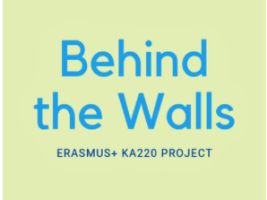 logo Erasmus+ project "Behind the Walls"