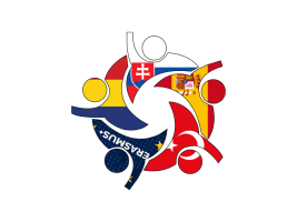 Authors of this logo are Katarína Hriceková and Martin Vanda. It represents all our countries living peacefully together.