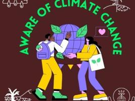 AWARE OF CLIMATE CHANGE