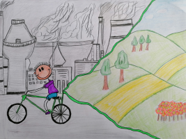 Drawing made by pupils