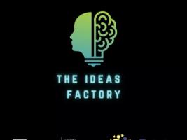 This logo represents a person's face seen in profile and his brain, put together these two elements form a light bulb. All this to give the idea that our brain is a factory of ideas.