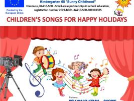 Children songs for happy holidays