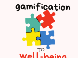Logo through gamification to well-being made by Marcela