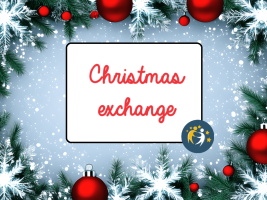 Christmas exchange/ Merry Christmas