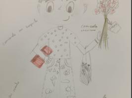 Poema de Gloria Fuerte, ¿Cómo dibujar a un niño? en versión de Luna ( Aarau, Alce Berna)