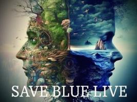 Save Blue Live Green Project Logo