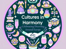 Logo of Cultures in Harmony: Celebrating diversity Around Europe