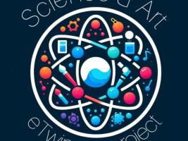 This is our logo of the eTwinning project "Science & Art", the winner from the logo contest