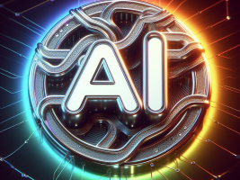 AI Chaining e-Twinning Project Logo (Created by Bing AI)