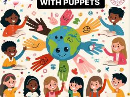 Magic words with puppets