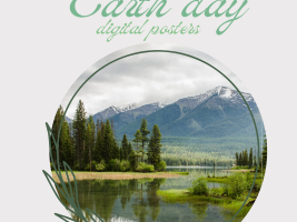 Earth day - digital posters