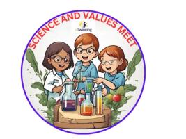 SCIENCE AND VALUES MEET logo