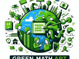 Green MathArt logo