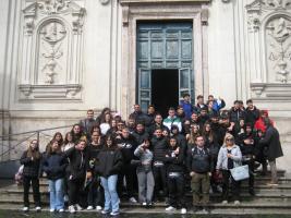 A sightseeing tour by the Italian students.Thank you so much!