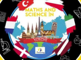 Logo designed by students - Maths and science in Europe 