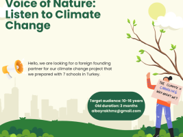 A visual that encourages action on climate change