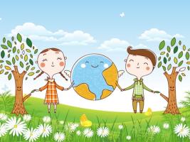 Children with ecological education