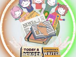 Today a reader Tomorrow a writer's logo