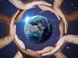 Our world is a place where we can live together and hand in hand.