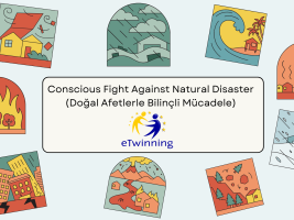 There is a visual about our project on consciously combating natural disasters