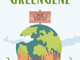 This image has been created by our students to draw attention for the project topic.They have tried to say GreenGenZ who know the importance of the nature will save the planet.