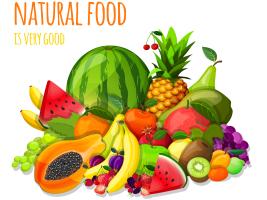 Natural food is very good.