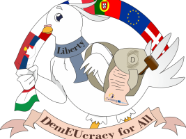 Logotype of the Mascot Liberty