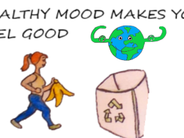 Healthy mood makes you feel good