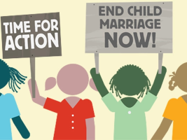 A child needs education not marriage to lead a prosperous life.
