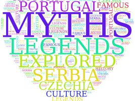 Myths and Legends Explored - word cloud