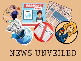Different ways of broadcast news with the title News Unveiled