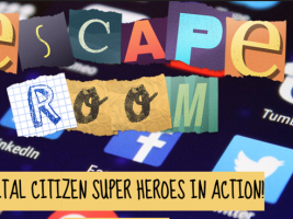 "ESCAPE ROOM" for to become a digital super hero!