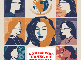 Draft project logo Women who changed the world
