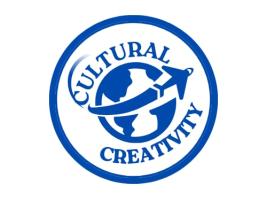 'Cultural Creativity' text around a globe