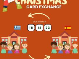 Christmas card exchange: Greece-Spain.