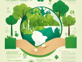 "A green-themed thumbnail featuring the project title 'Clean Earth, Green Legacy,' symbolic icons, representing a collaborative effort for environmental sustainability." 