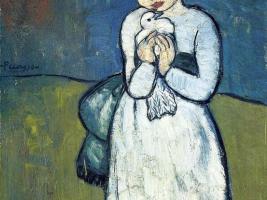"Child with a Dove" by Pablo Picasso