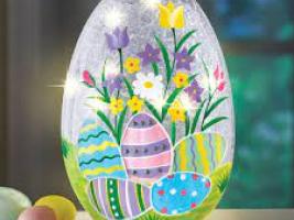 Easter egg -  symbol of spring and  beginning of something 