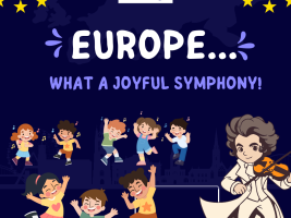 Beethoven will play the symphony for the children participating in the project to remember the bond of brotherhood between men and the ideals of freedom, peace and solidarity pursued by Europe.