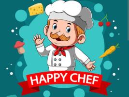 Mutlu şef. Happy Chef.