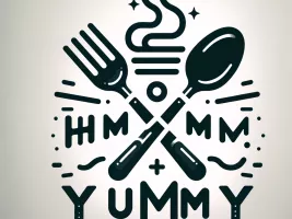 a logo including the name of the project, a spoon and a fork