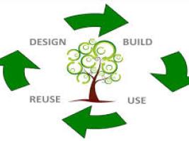 Recycling and upcycling for sustainability.