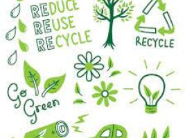 The three R's: Reduce - Reuse - Recycle