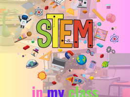 There is a poster showing that the project is a STEM project