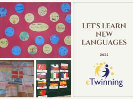 Let's learn new languages - we want to learn new countries, cultures and languages.
