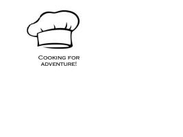 Cooking for adventure!